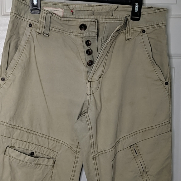 Jack and Jones Vintage Men's Khakis 32w x 34len - Picture 6 of 7